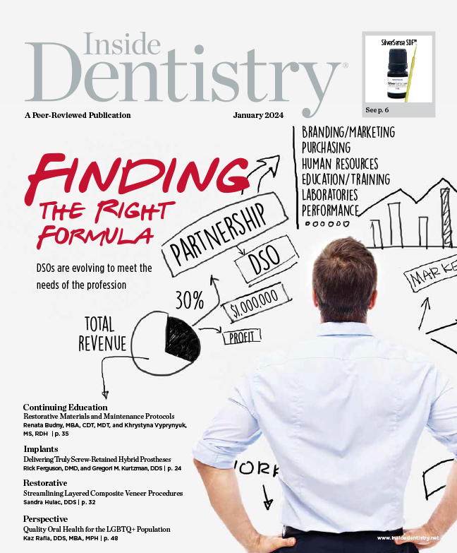 Inside Dentistry January 2024 Cover