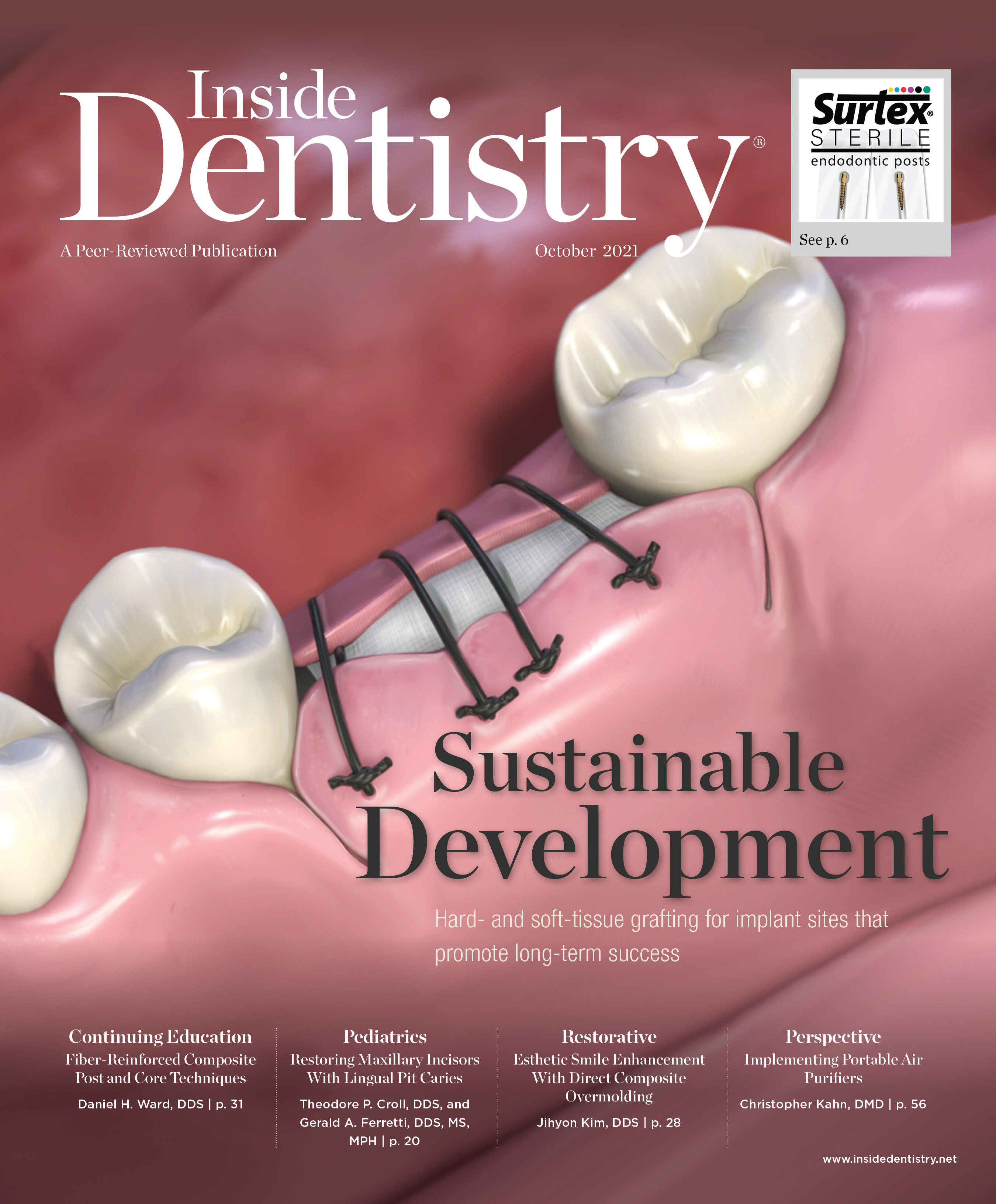Inside Dentistry October 2021 Cover