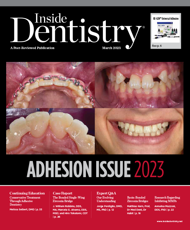 Inside Dentistry March 2023 Cover