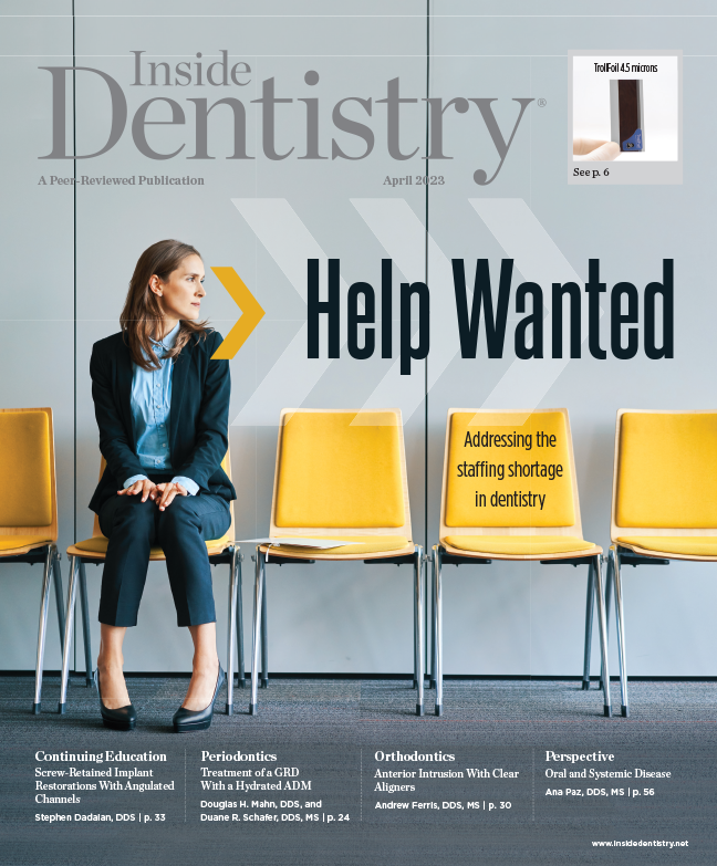 Inside Dentistry April 2023 Cover