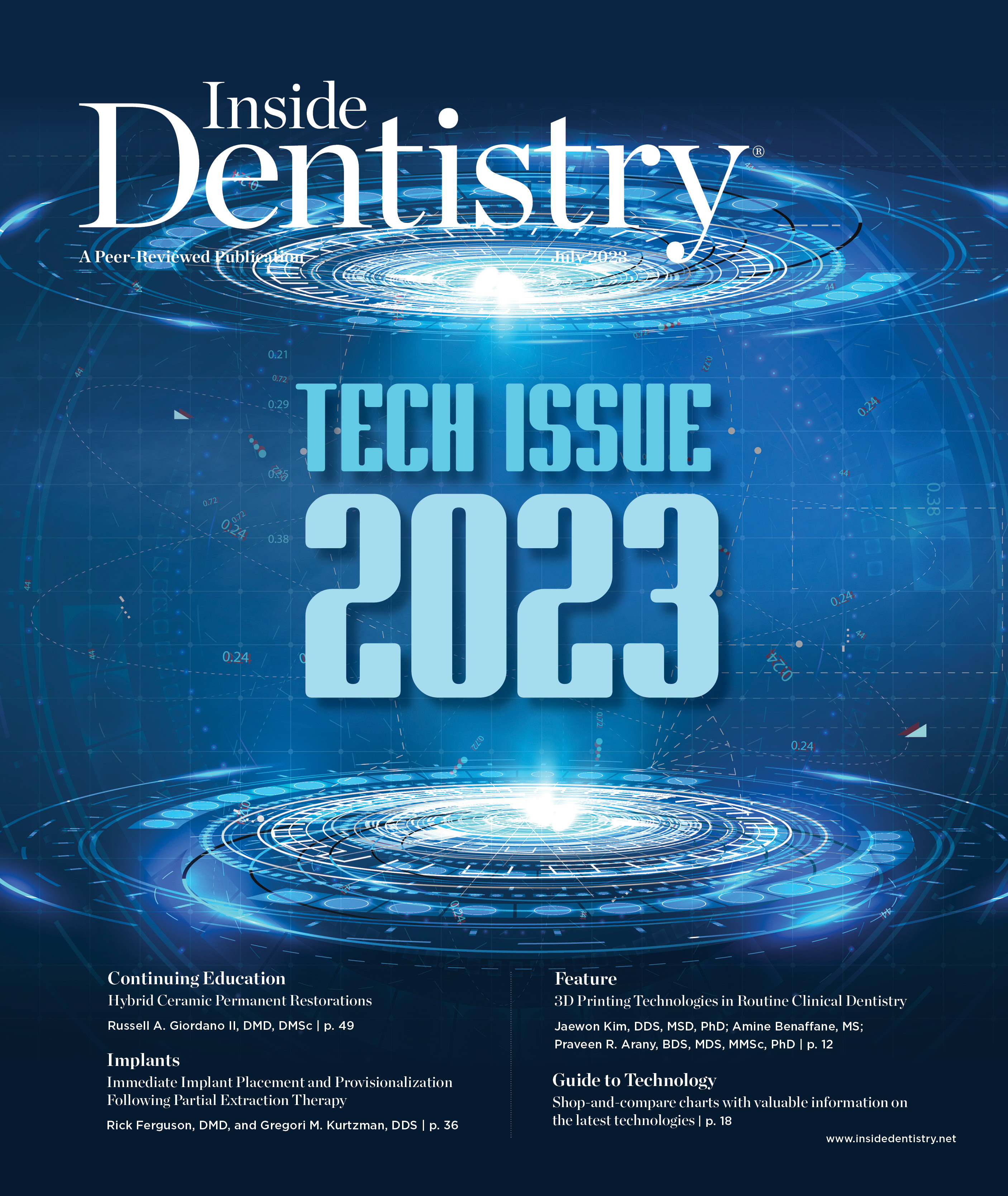 Inside Dentistry July 2023 Cover