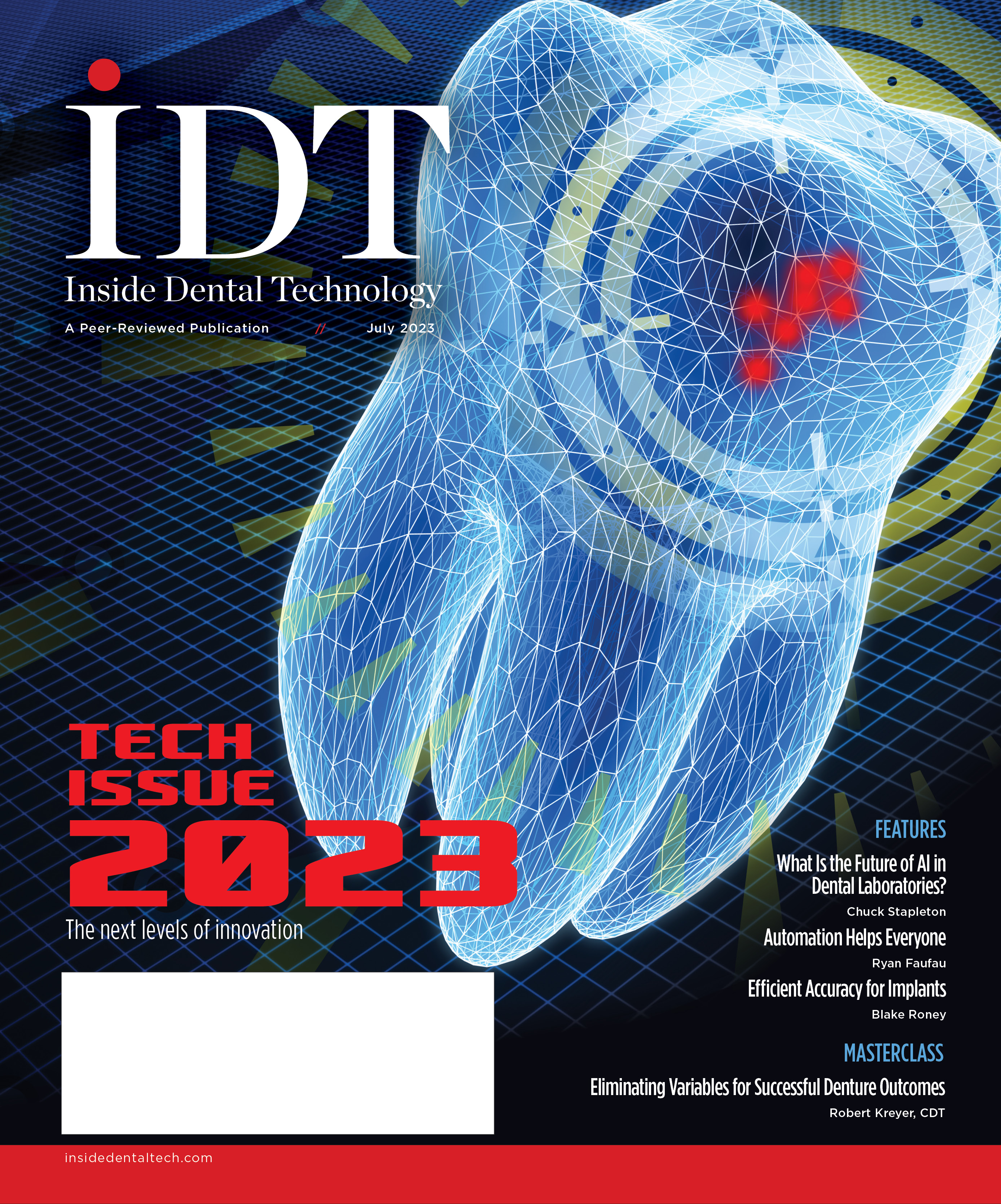 Inside Dental Technology July 2023 Cover