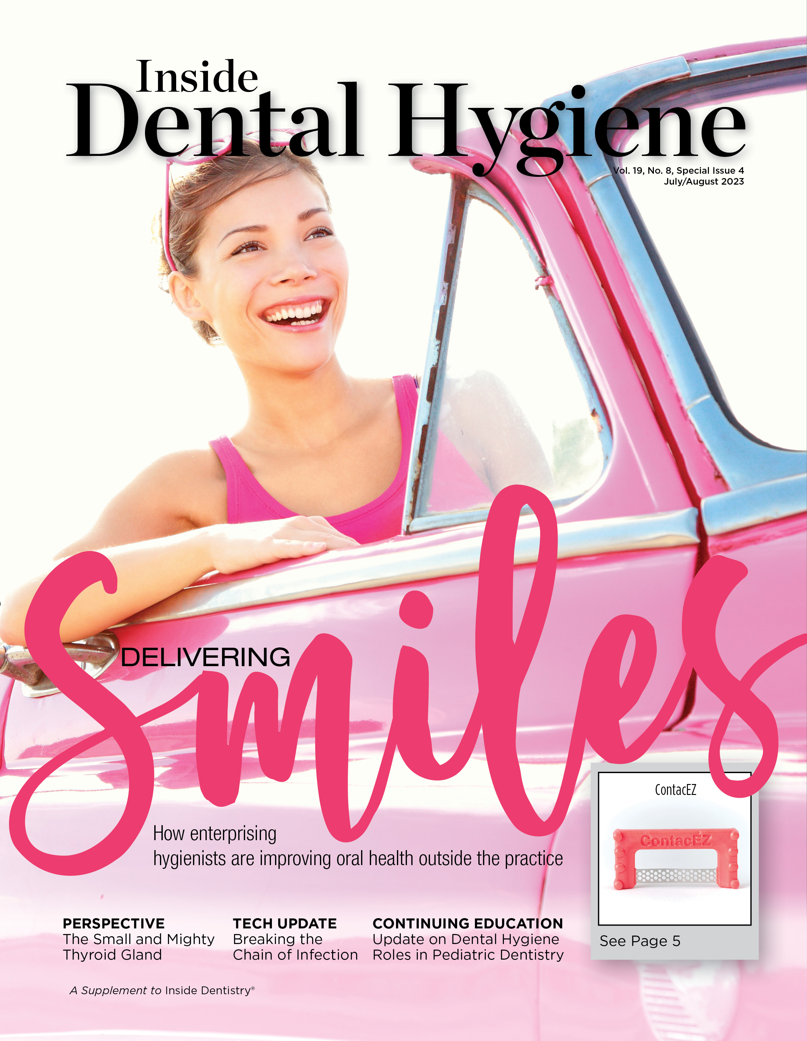 Inside Dental Hygiene August 2023 Cover