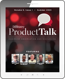 Product Talk: Chairside Observation and Discussion: Summer 2023 Ebook Cover