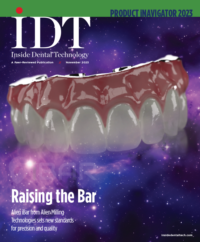 Inside Dental Technology November 2023 Cover