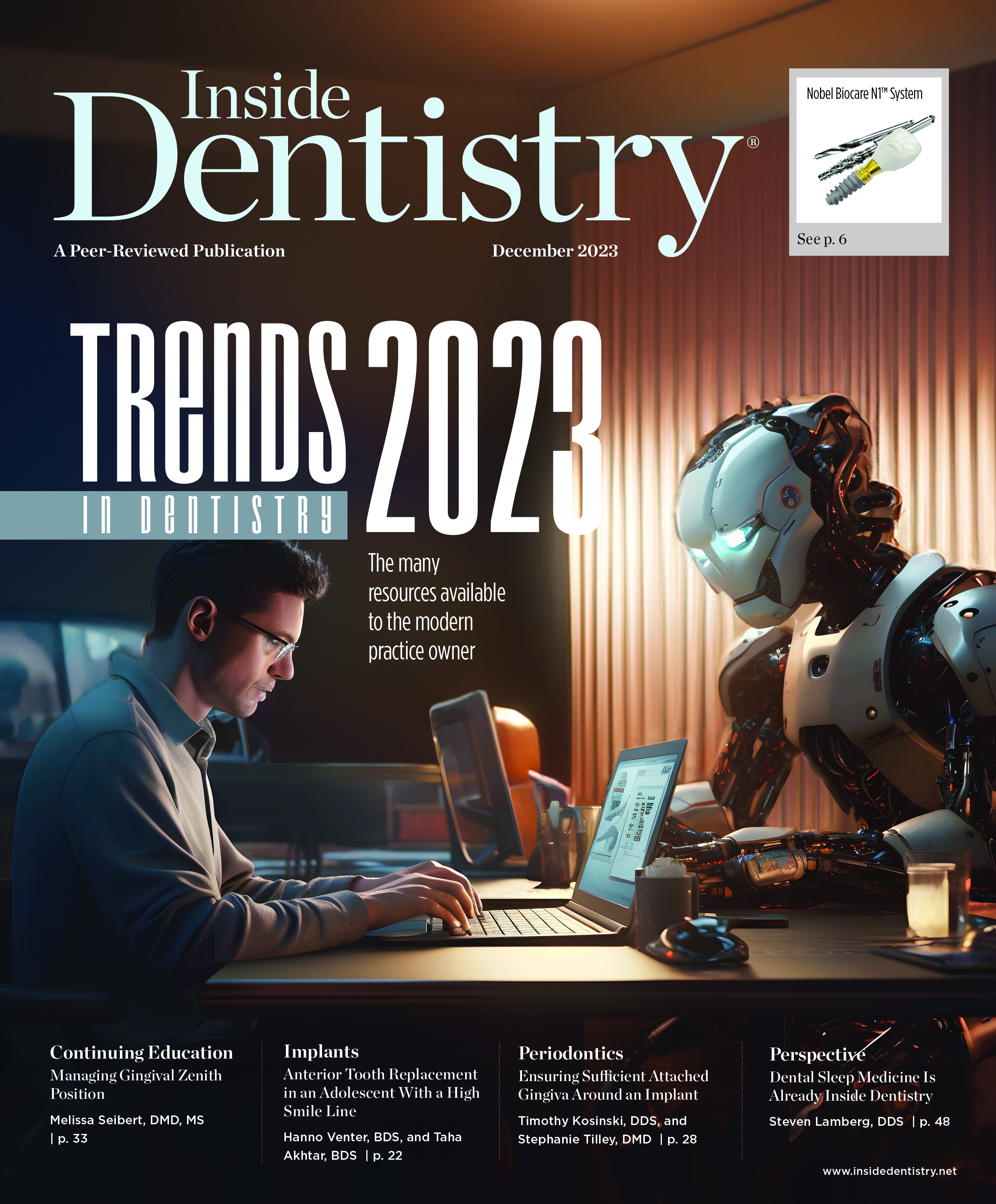 Inside Dentistry December 2023 Cover