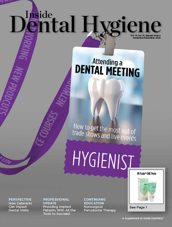 Inside Dental Hygiene December 2023 Cover