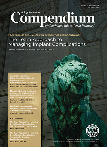 Compendium Supplement - Nobel AAP October 2013 Cover