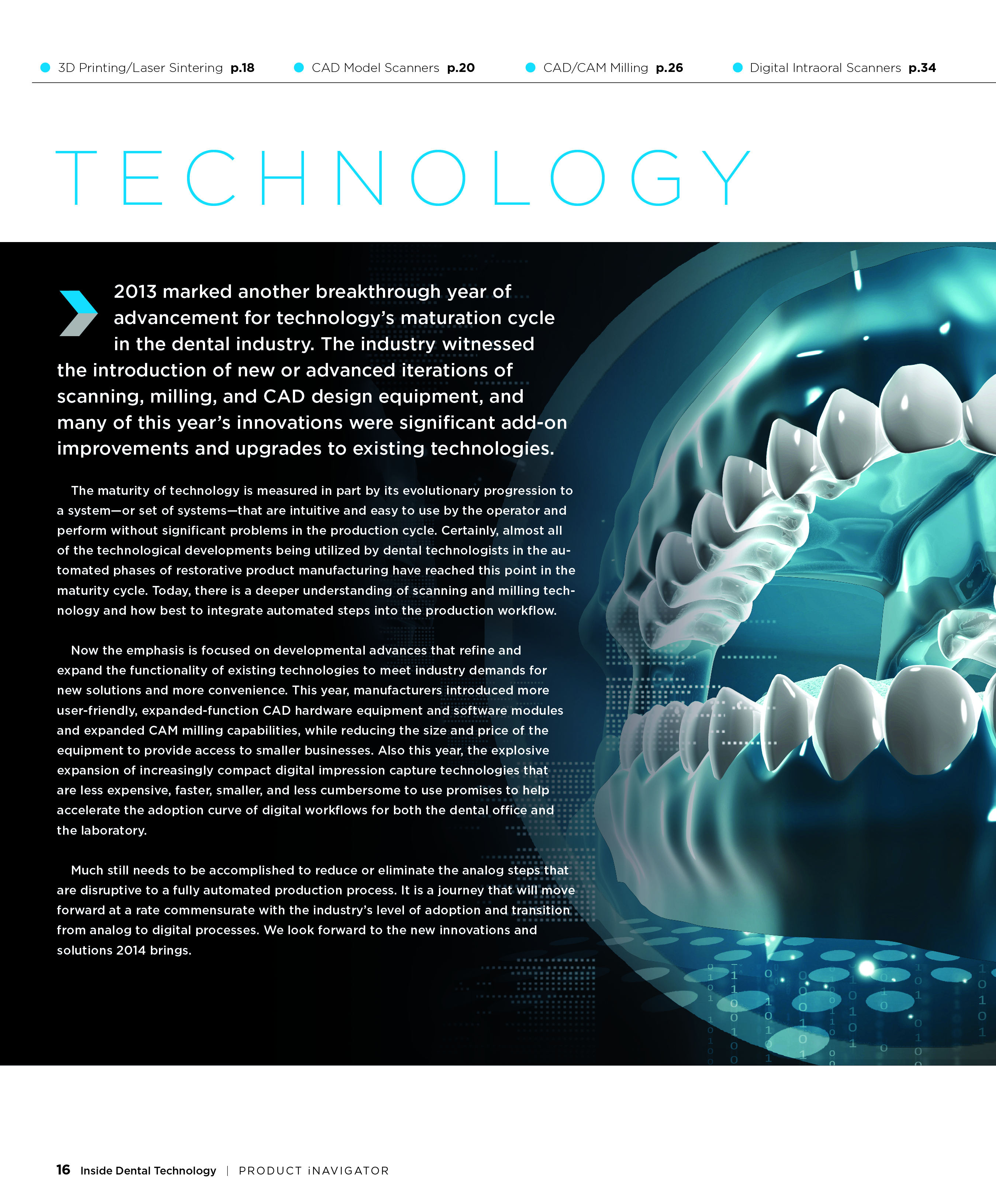 Technology November 2013 Inside Dental Technology
