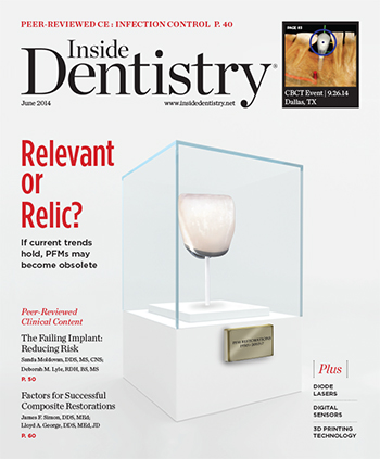 Inside Dentistry June 2014 Cover