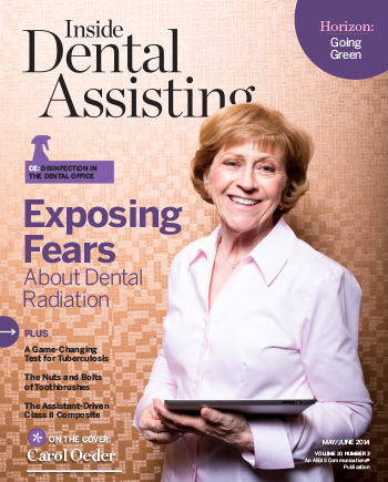 Inside Dental Assisting May/June 2014 Cover