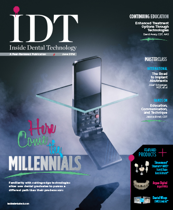 Inside Dental Technology June 2014 Cover