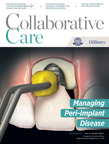 Inside Dentistry Collaborative Care September 2014 Cover
