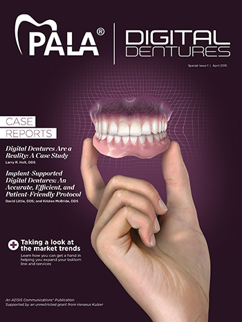 Inside Dentistry-Pala Digital Dentures April 2015 Cover