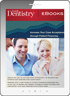 Increase Your Case Acceptance Through Patient Financing Ebook Cover