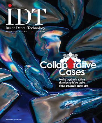 Inside Dental Technology August 2015 Cover