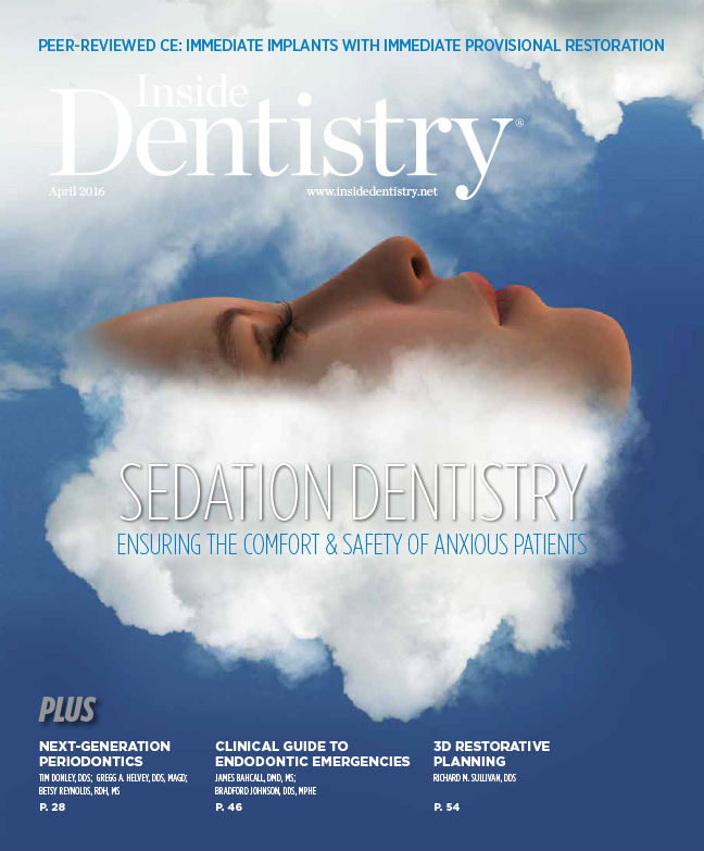Inside Dentistry April 2016 Cover