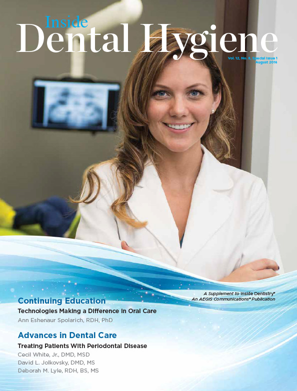 Inside Dental Hygiene August 2016 Cover