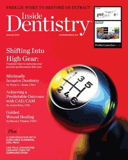 Inside Dentistry January 2011 Cover