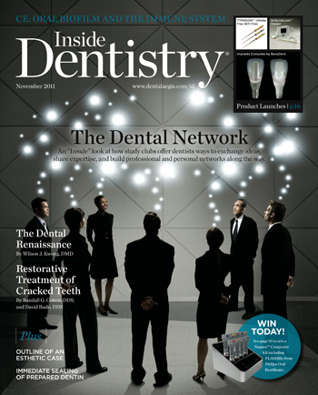 Inside Dentistry November 2011 Cover