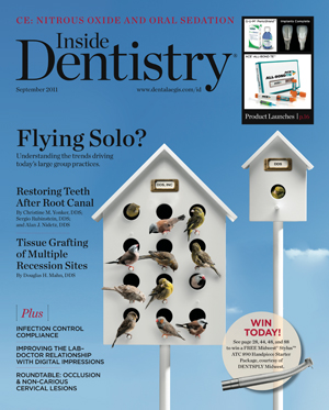 Inside Dentistry September 2011 Cover
