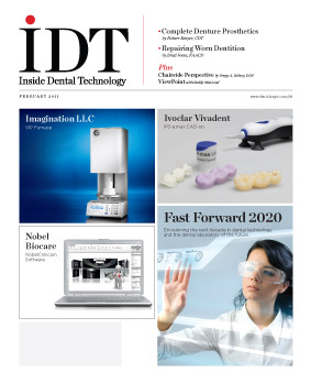 Inside Dental Technology February 2011 Cover