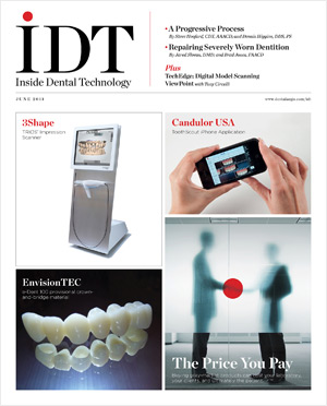 Inside Dental Technology June 2011 Cover