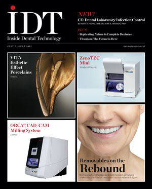 Inside Dental Technology Jul/Aug 2011 Cover