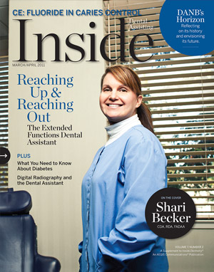 Inside Dental Assisting Mar/Apr 2011 Cover