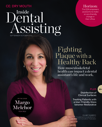 Inside Dental Assisting Sept/Oct 2011 Cover