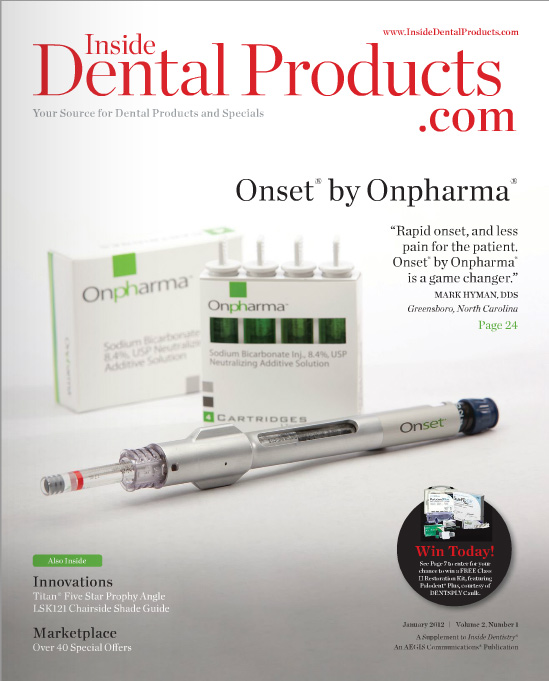 Inside Dental Products January 2012 Cover
