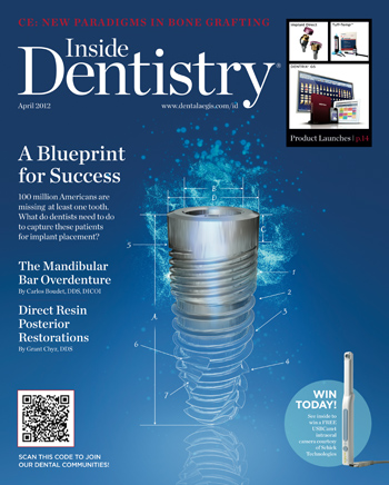 Inside Dentistry April 2012 Cover