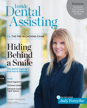 Inside Dental Assisting Jan/Feb 2013 Cover