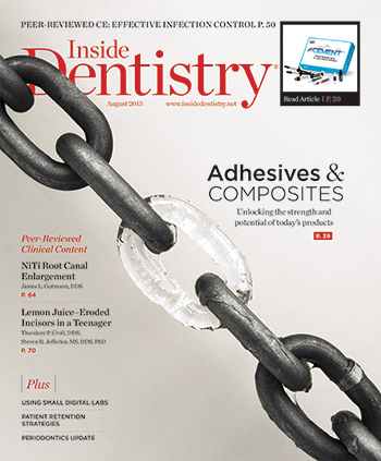 Inside Dentistry August 2013 Cover