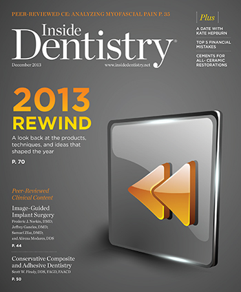 Inside Dentistry December 2013 Cover