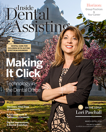Inside Dental Assisting March/April 2014 Cover