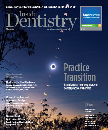 Inside Dentistry May 2014 Cover