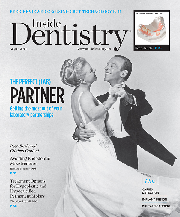 Inside Dentistry August 2014 Cover