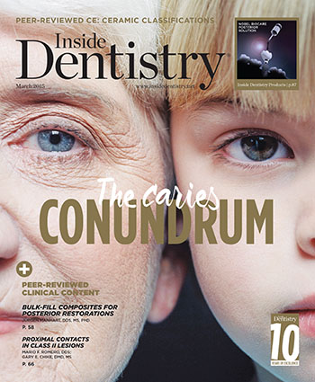 Inside Dentistry March 2015 Cover