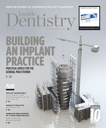 Inside Dentistry June 2015 Cover