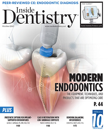 Inside Dentistry October 2015 Cover