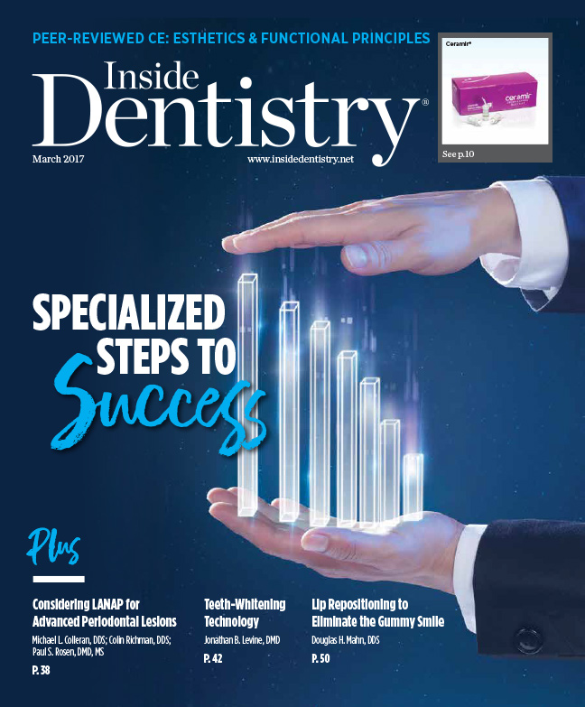 Inside Dentistry March 2017 Cover