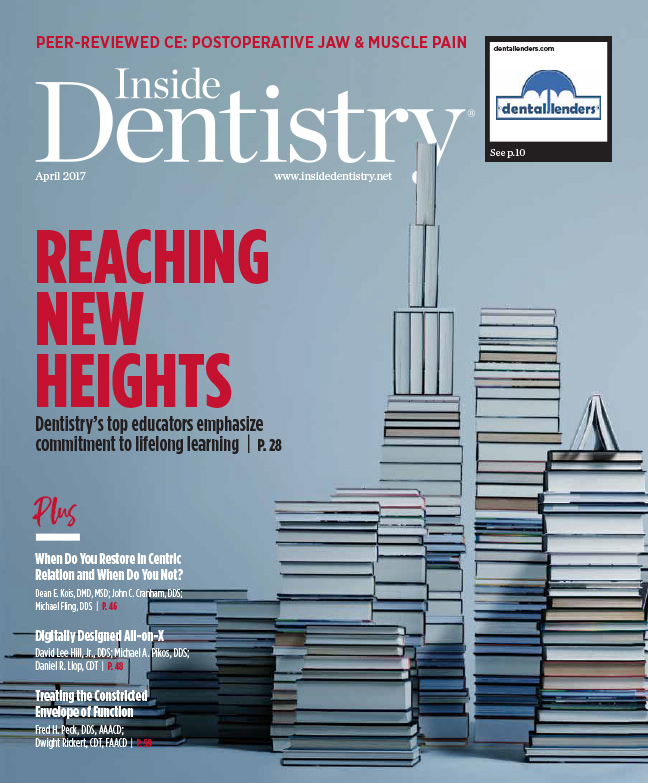 Inside Dentistry April 2017 Cover
