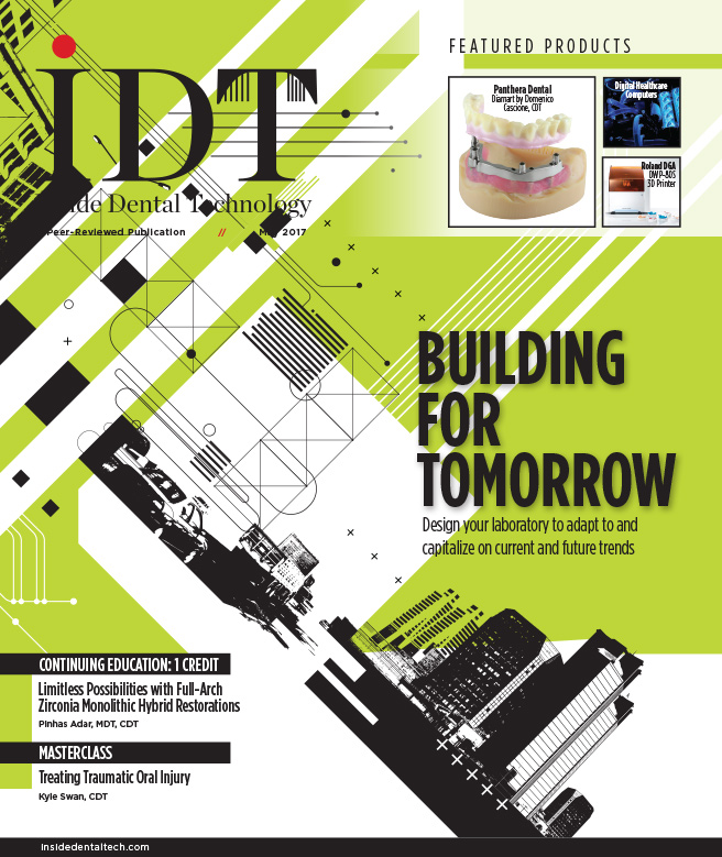 Inside Dental Technology May 2017 Cover