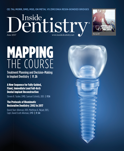 Inside Dentistry June 2017 Cover