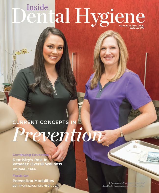 Inside Dental Hygiene September 2017 Cover