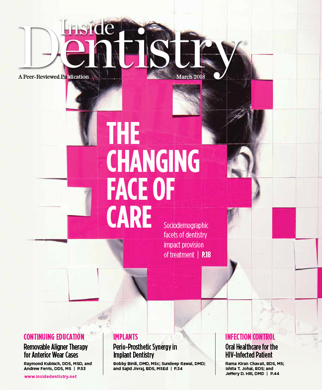 Inside Dentistry March 2018 Cover