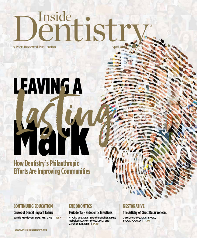 Inside Dentistry April 2018 Cover