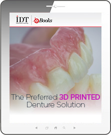 The Preferred 3D Printed Denture Solution Ebook Cover