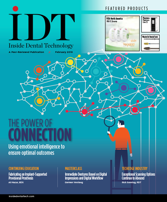 Inside Dental Technology February 2019 Cover